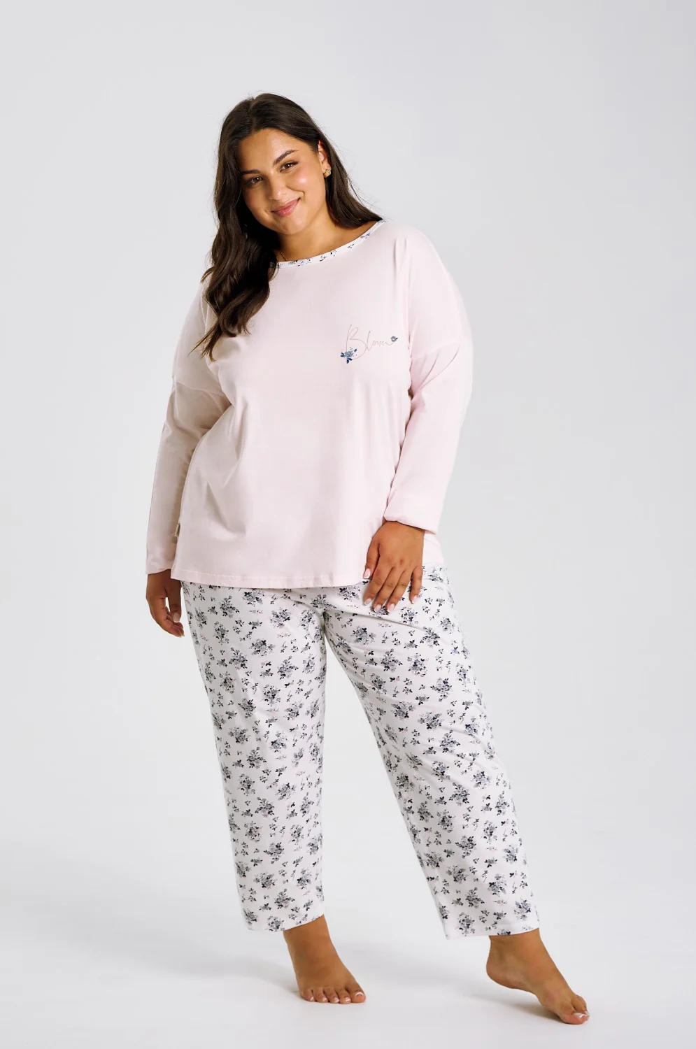 Taro 3465 Ella Nocna Piżama Plus Size